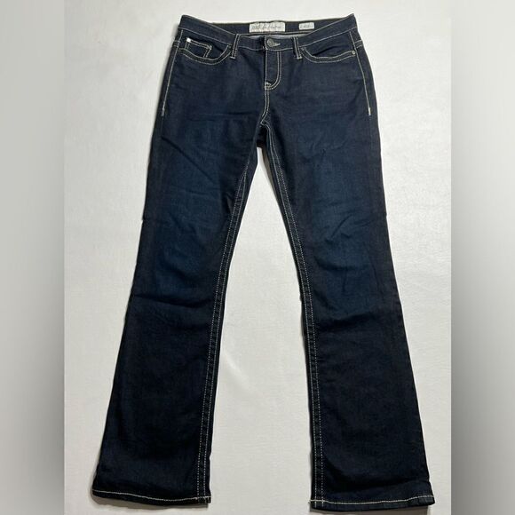 BKEā|āDarkāDenimāPaytonāBootcutāJeans - Picture 1 of 7